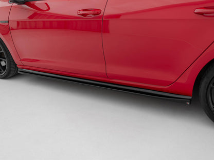 Side Skirts Diffusers V.4 - Volkswagen Golf R / R-Line Mk7 Facelift