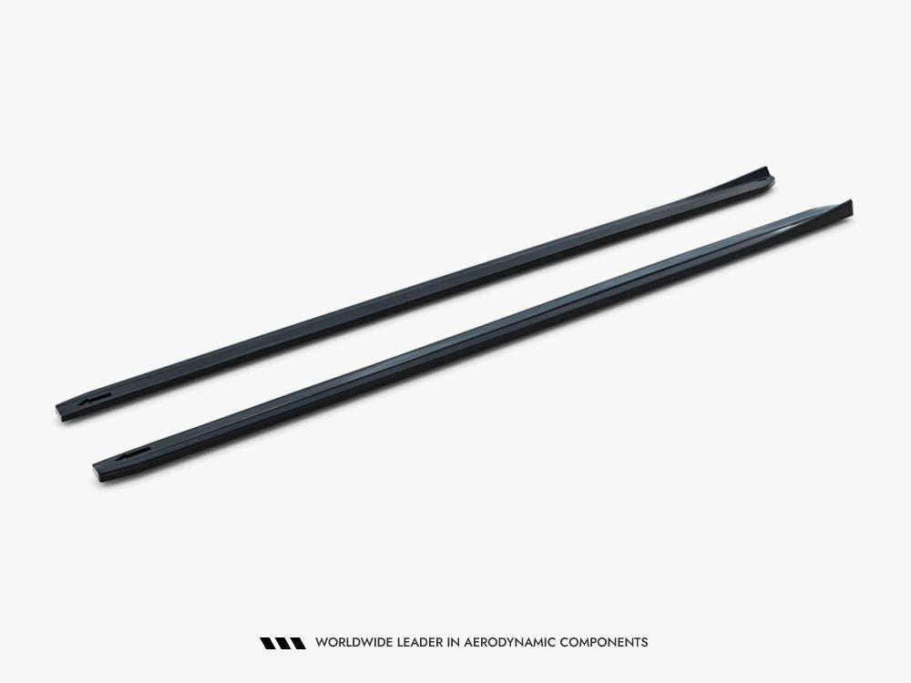 Side Skirts Diffusers V.4 - Volkswagen Golf R / R-Line Mk7 Facelift