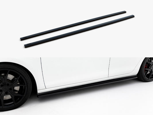 Side Skirt Diffusers V.2 - Volkswagen Golf GTI / GTD Mk7 / Mk7 Facelift (narrow)