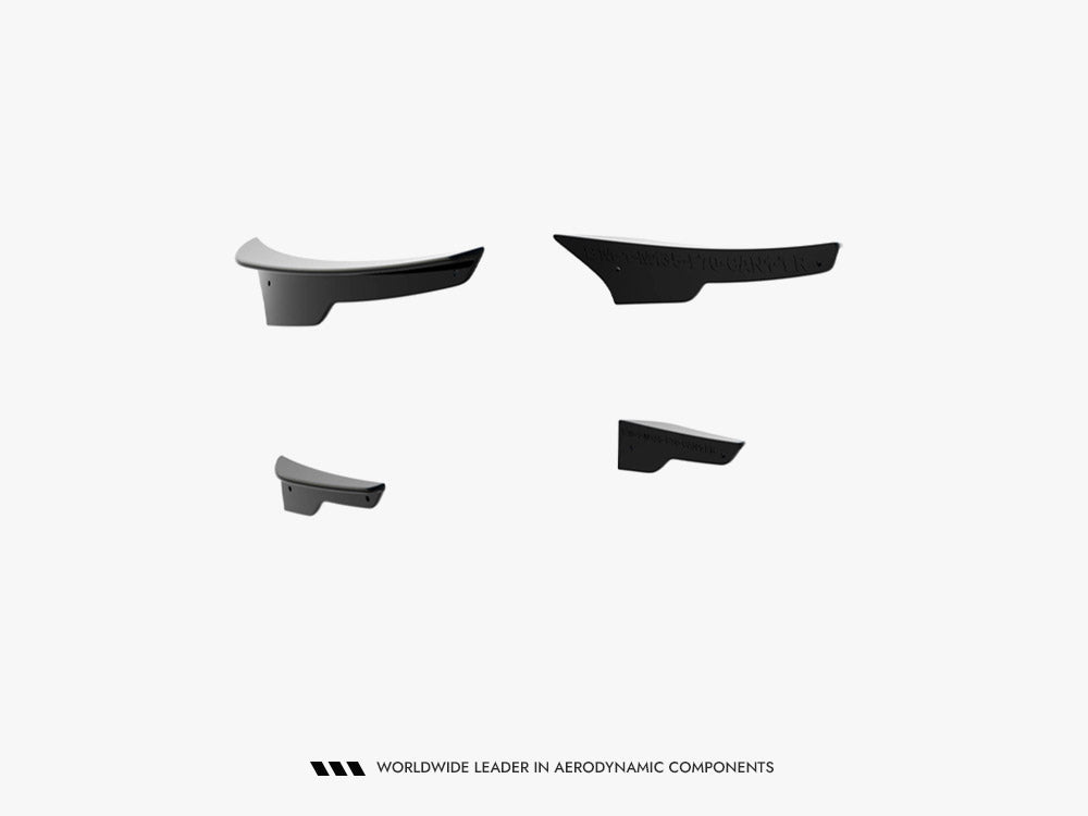 Front Bumper Wings (Canards) - BMW 1 Series (M-Pack F70)