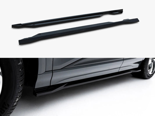 Side Skirt Diffusers - Audi Q6 e-tron Standard / S Line / SQ6 e-tron SUV / Sportback Mk1