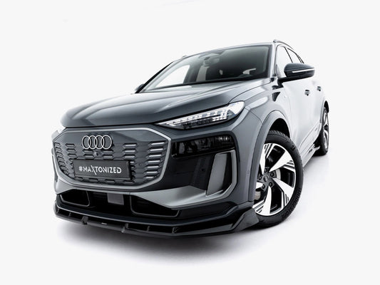 Front Splitter - Audi Q6 e-tron Standard / S Line / SQ6 e-tron SUV / Sportback Mk1