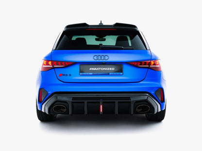 Rear Valance - Audi RS3 8Y Sportback 8Y Facelift (Version with LED Light)