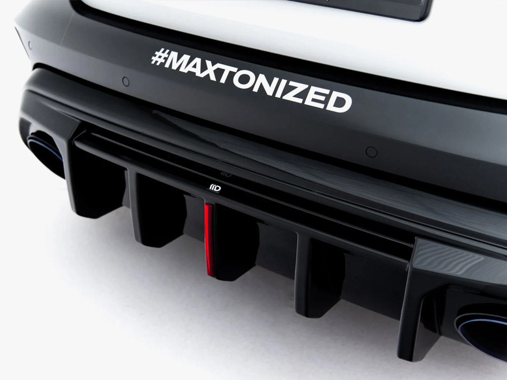 Rear Valance - Audi RS3 Sedan 8Y Facelift (Version with original reflector)