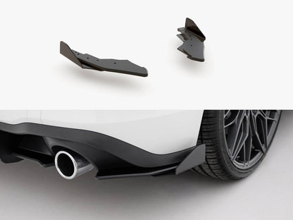 Street Pro Rear Side Splitters + Flaps - Volkswagen Golf GTI / GTE / R-Line Mk8