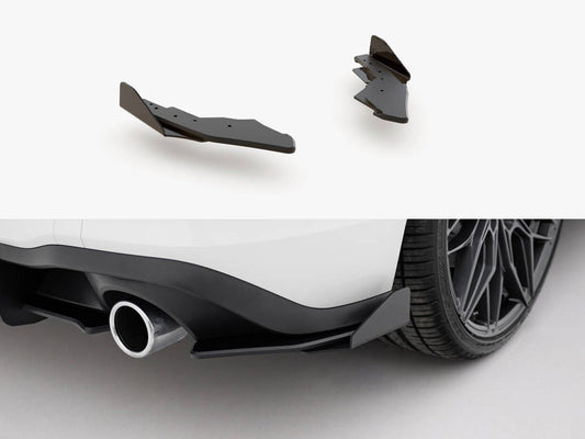 Street Pro Rear Side Splitters + Flaps - Volkswagen Golf GTI / GTE / R-Line Mk8