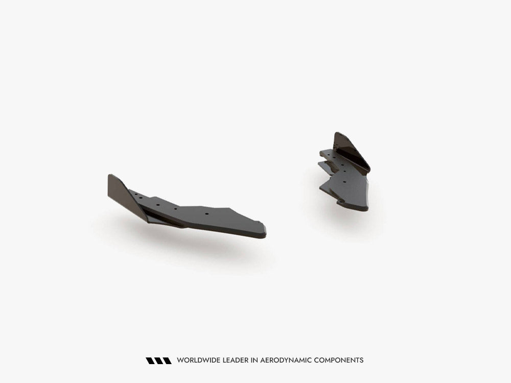 Street Pro Rear Side Splitters + Flaps - Volkswagen Golf GTI / GTE / R-Line Mk8