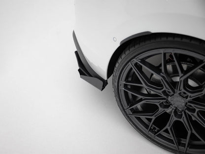 Street Pro Rear Side Splitters + Flaps - Volkswagen Golf GTI / GTE / R-Line Mk8