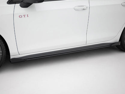 Street PRO Side Skirts Diffusers + Flaps - Volkswagen Golf GTI / GTE / GTI Clubsport / R-Line Mk8