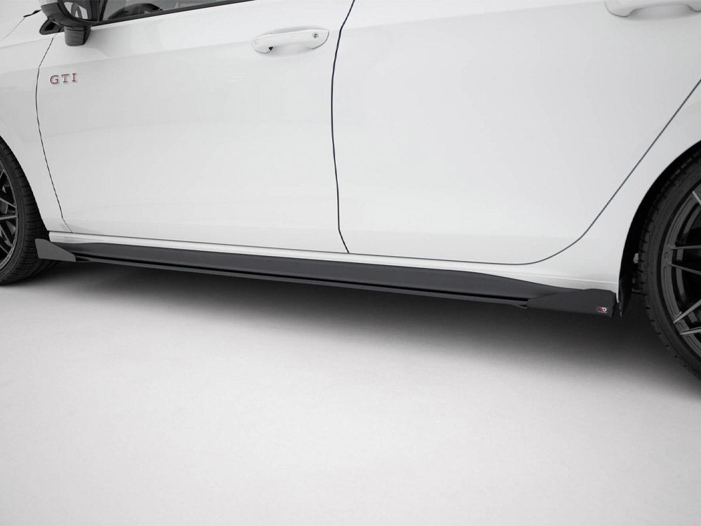 Street PRO Side Skirts Diffusers + Flaps - Volkswagen Golf GTI / GTE / GTI Clubsport / R-Line Mk8