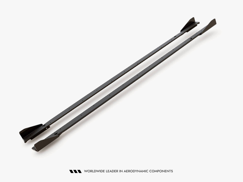 Street PRO Side Skirts Diffusers + Flaps - Volkswagen Golf GTI / GTE / GTI Clubsport / R-Line Mk8