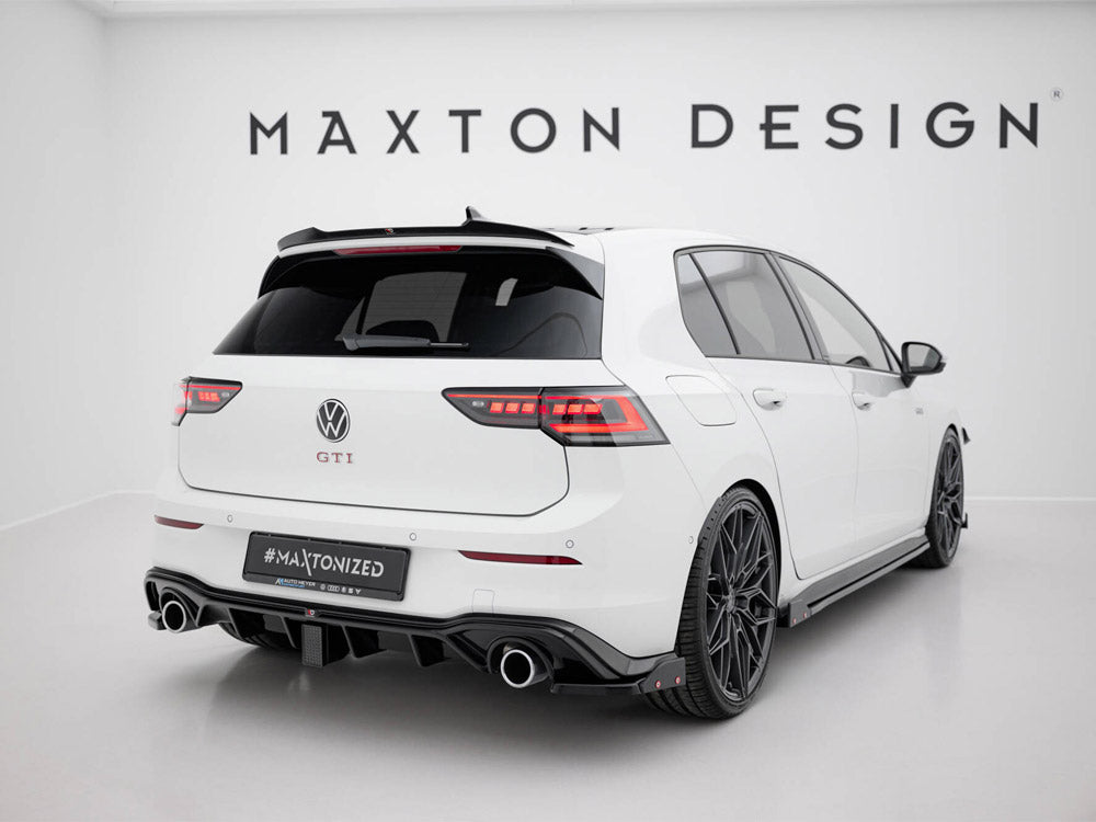 Rear Side Splitters V.2 + Flaps - Volkswagen Golf GTI / GTE Mk8