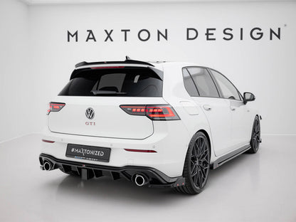 Rear Side Splitters V.2 + Flaps - Volkswagen Golf GTI / GTE Mk8