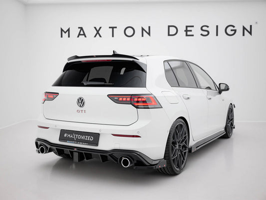 Rear Side Splitters V.2 + Flaps - Volkswagen Golf GTI / GTE Mk8