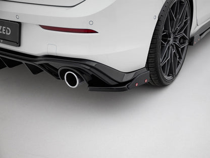 Rear Side Splitters V.2 + Flaps - Volkswagen Golf GTI / GTE Mk8