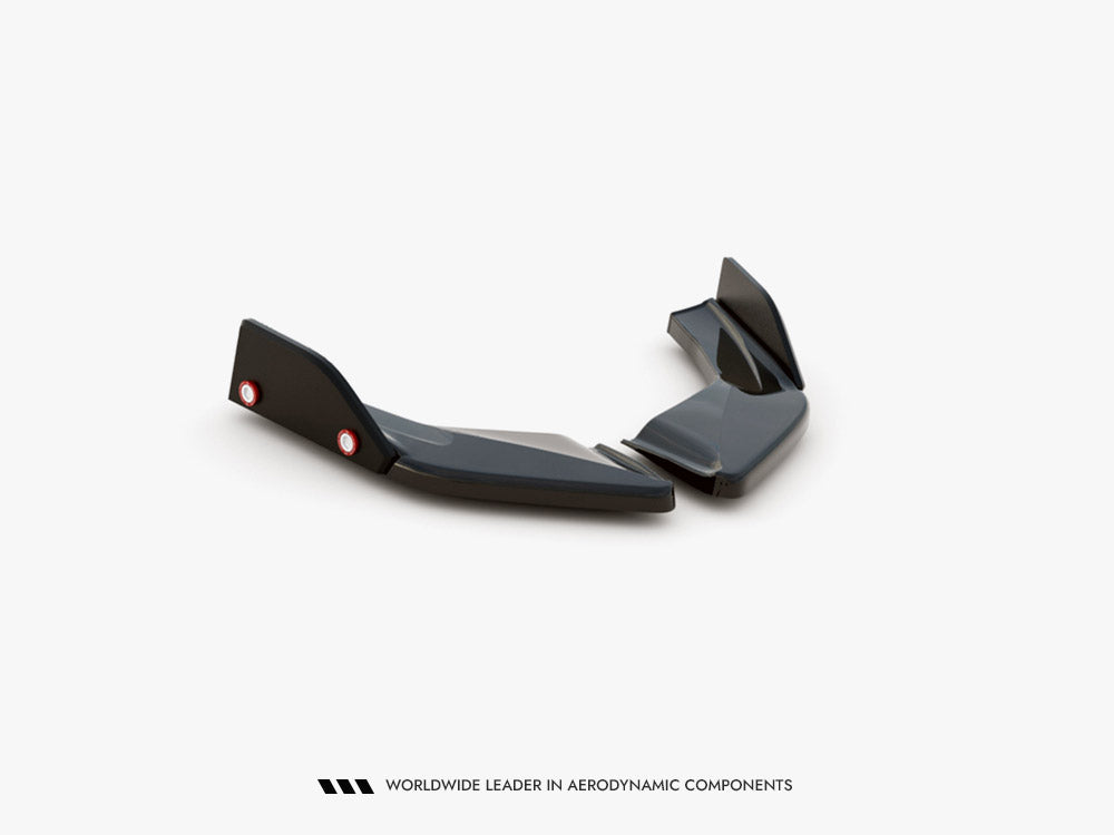 Rear Side Splitters V.2 + Flaps - Volkswagen Golf GTI / GTE Mk8