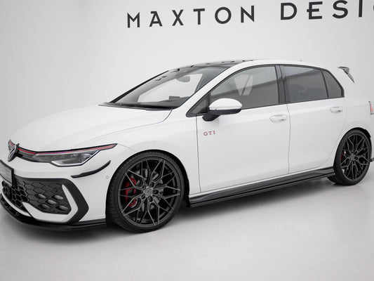 Side Skirts Diffusers V.4 - Volkswagen Golf GTI / GTE / GTI Clubsport / GTD/ R-Line Mk8