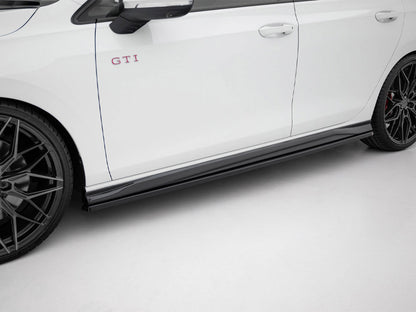 Side Skirts Diffusers V.4 - Volkswagen Golf GTI / GTE / GTI Clubsport / GTD/ R-Line Mk8