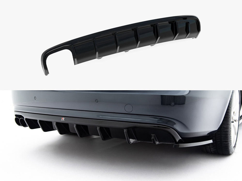 Rear Valance - Audi A4 B8 Facelift (Single Side dual exhaust Version)