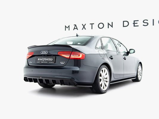 Rear Valance - Audi A4 B8 Facelift (Single Side dual exhaust Version)