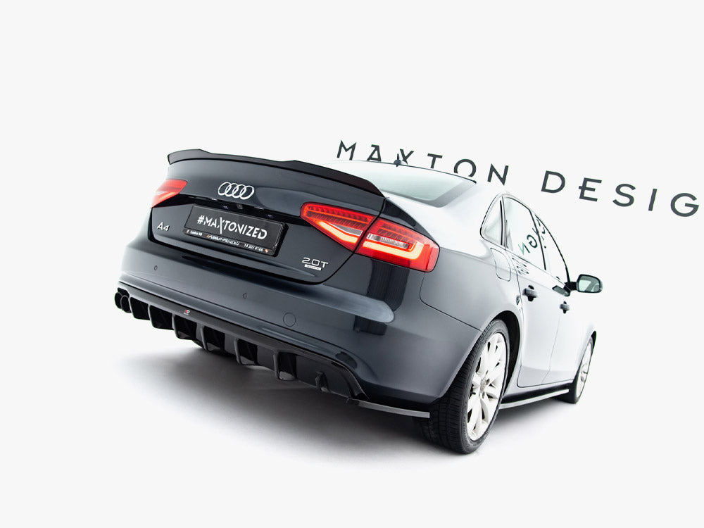 Rear Valance - Audi A4 B8 Facelift (Single Side dual exhaust Version)