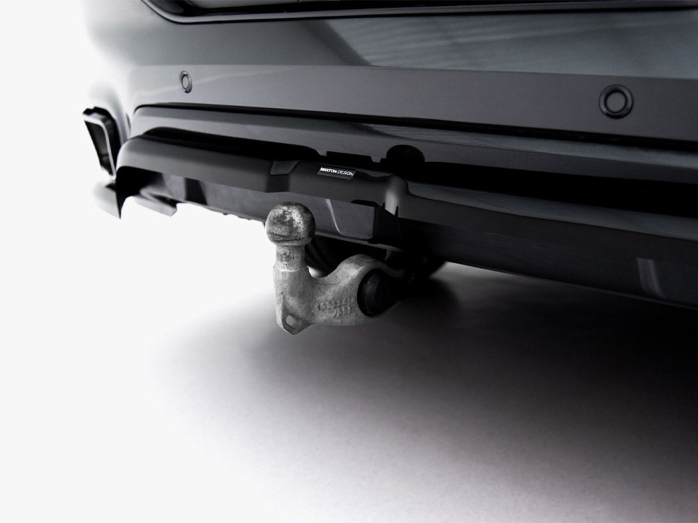 Central Rear Splitter (Vertical Bars) V1 - BMW X6 (M-Pack G06 Facelift)