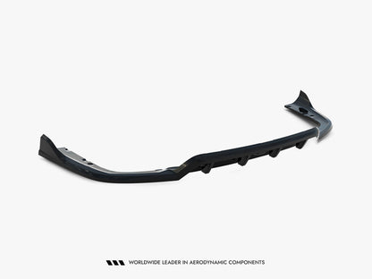 Central Rear Splitter (Vertical Bars) V2 - BMW X6 (M-Pack G06 Facelift)