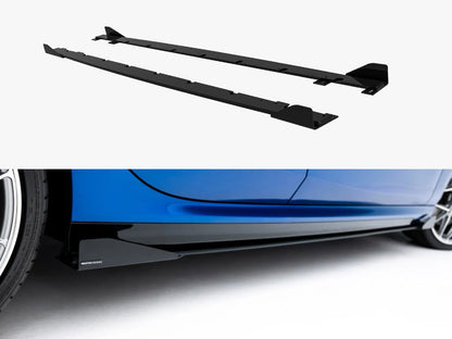 Street PRO Side Skirt Diffusers + Flaps - BMW 2 Series (M-Pack / M235i Gran Coupe F74)