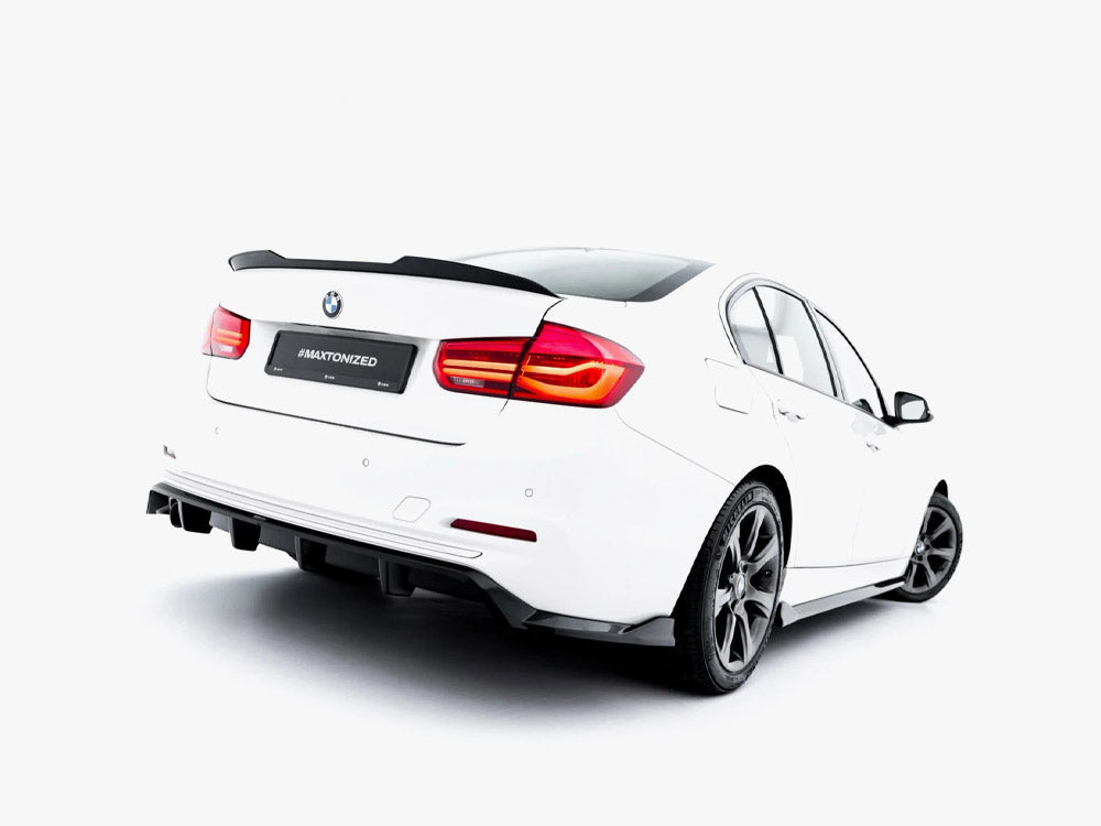 Rear Splitter (Vertical Bars) - BMW 3 Series (Sportline Sedan / Touring F30 / F31)