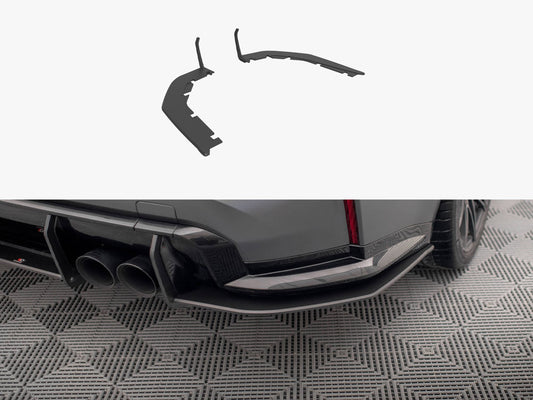 Street PRO Rear Side Splitters V1 - BMW M3 (Sedan / Touring G80 / G81)