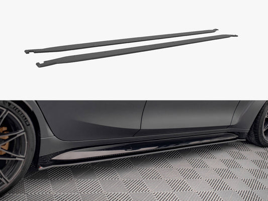 Street PRO Side Skirts Diffusers - BMW M3 (Sedan / Touring G80 / G81)