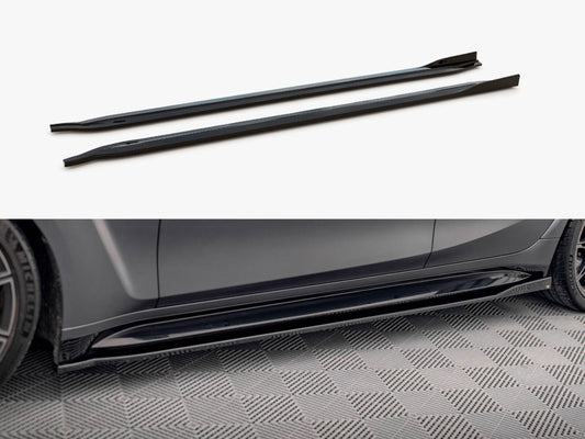 Side Skirts Diffusers V2 - BMW M3 (Sedan / Touring G80 / G81)