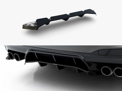 Rear Splitter (Vertical Bars) - BMW M5 F90 / F90 (Facelift)