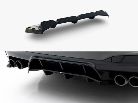 Rear Splitter (Vertical Bars) - BMW M5 F90 / F90 (Facelift)