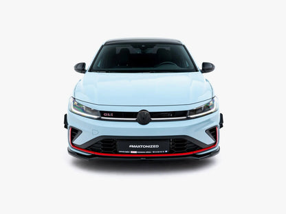 Front Splitter V.2 - Volkswagen Jetta GLI Mk7 Facelift 2