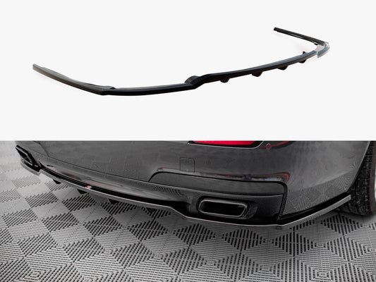 Rear Splitter (Vertical Bars) - BMW 7 Series (M-Pack F01)