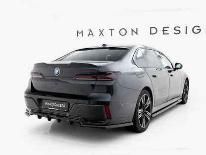 Rear Splitter (Vertical Bars) V1 - BMW 7 Series (M-Pack G70)