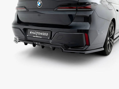 Rear Splitter (Vertical Bars) V1 - BMW 7 Series (M-Pack G70)