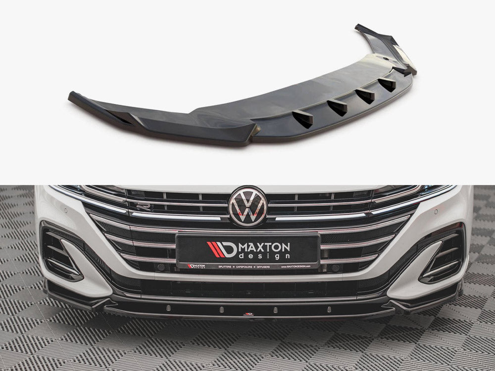Front Splitter V.1 - Volkswagen Arteon R-Line Sedan / Shooting Brake Mk1 Facelift