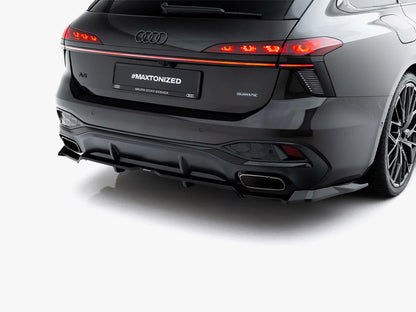 Rear Splitter (Vertical Bars) V.3 - Audi A6 S Line C9