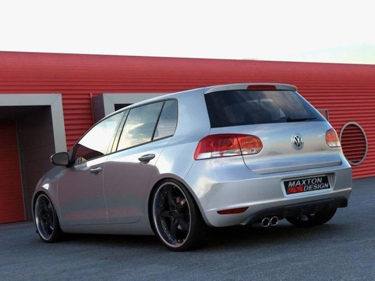 Rear Valance - Volkswagen Golf VI With 1 Exhaust HOLE