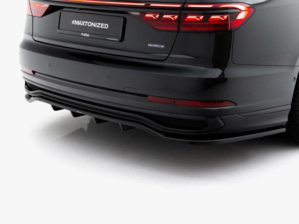 Rear Splitter (Vertical Bars) - Audi A8 S Line Long D5 Facelift