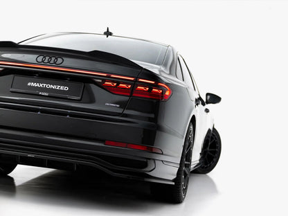 Rear Splitter (Vertical Bars) - Audi A8 S Line Long D5 Facelift