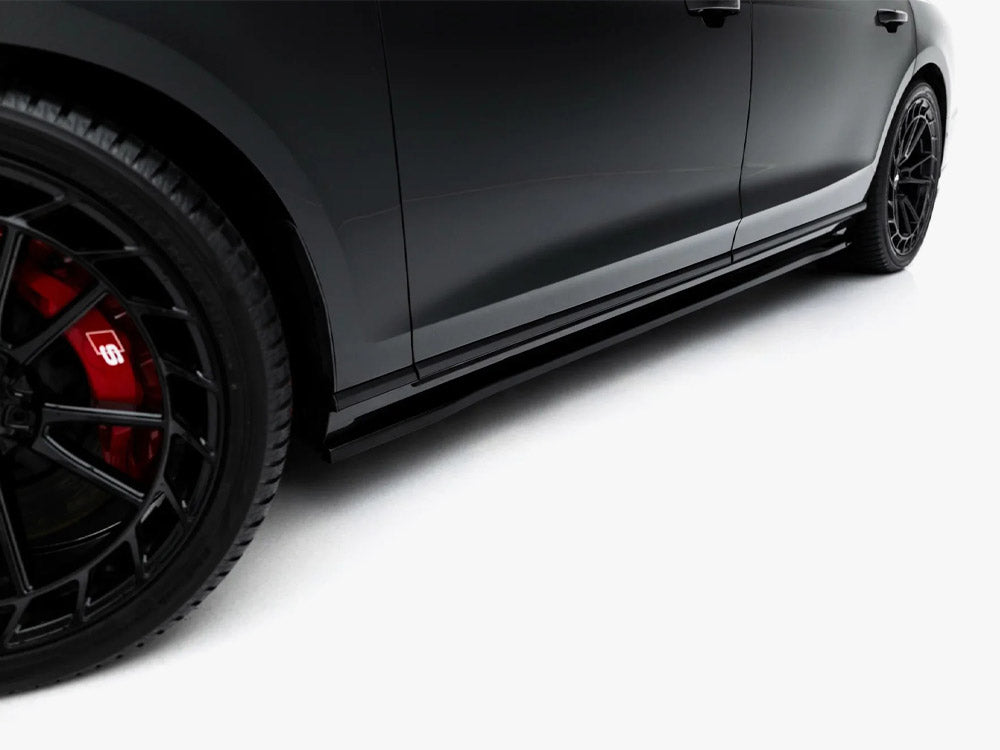 Side Skirt Diffusers - Audi A8 S Line Long D5 / D5 Facelift