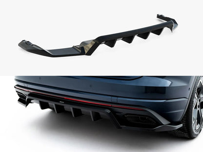 Rear Splitter (Vertical Bars) - Volkswagen Touareg Elegance Mk3 Facelift