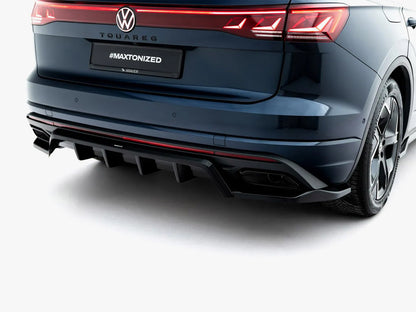 Rear Splitter (Vertical Bars) - Volkswagen Touareg Elegance Mk3 Facelift