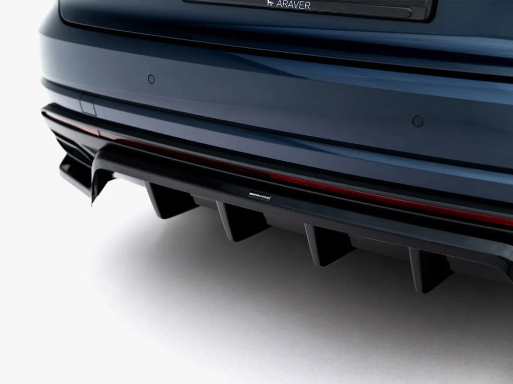 Rear Splitter (Vertical Bars) - Volkswagen Touareg Elegance Mk3 Facelift