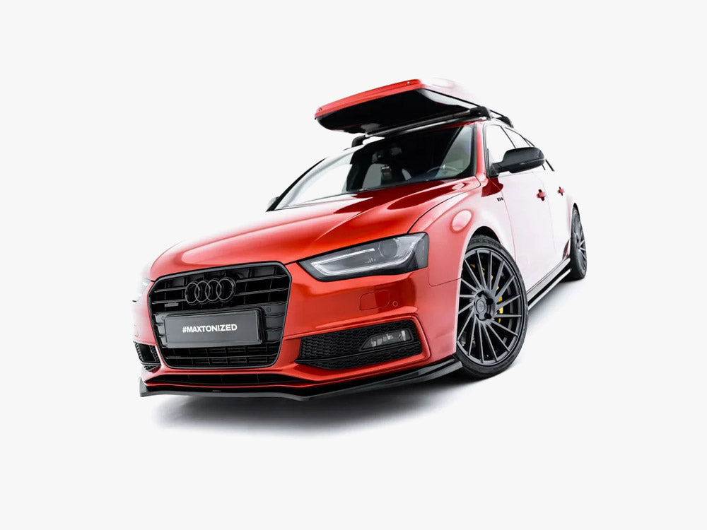 Front Splitter V.4 - Audi A4 S Line / S4 B8 Facelift
