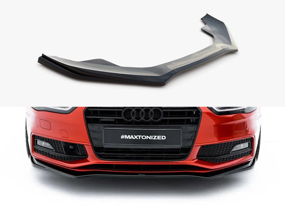 Front Splitter V.4 - Audi A4 S Line / S4 B8 Facelift