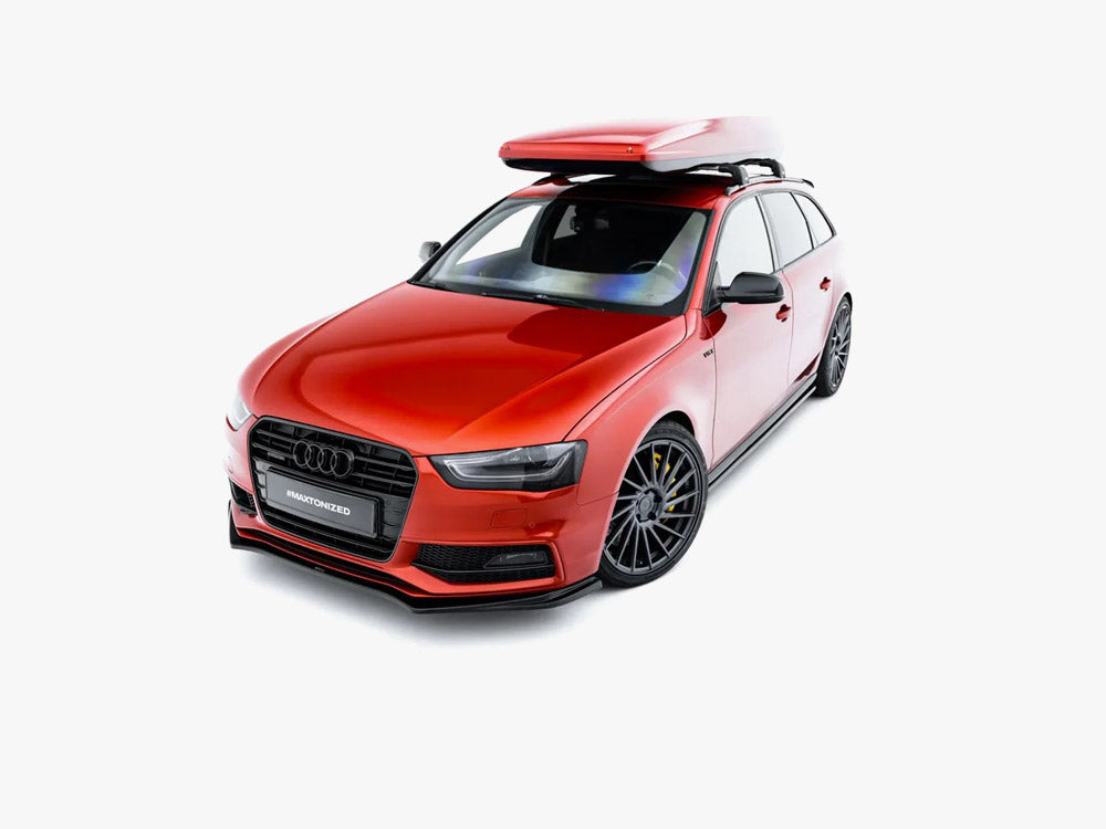 Front Splitter V.4 - Audi A4 S Line / S4 B8 Facelift